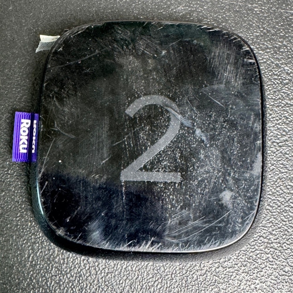Roku 2 Streaming Media Player Model 4210X2 Black HDMI Ethernet USB Micro SD